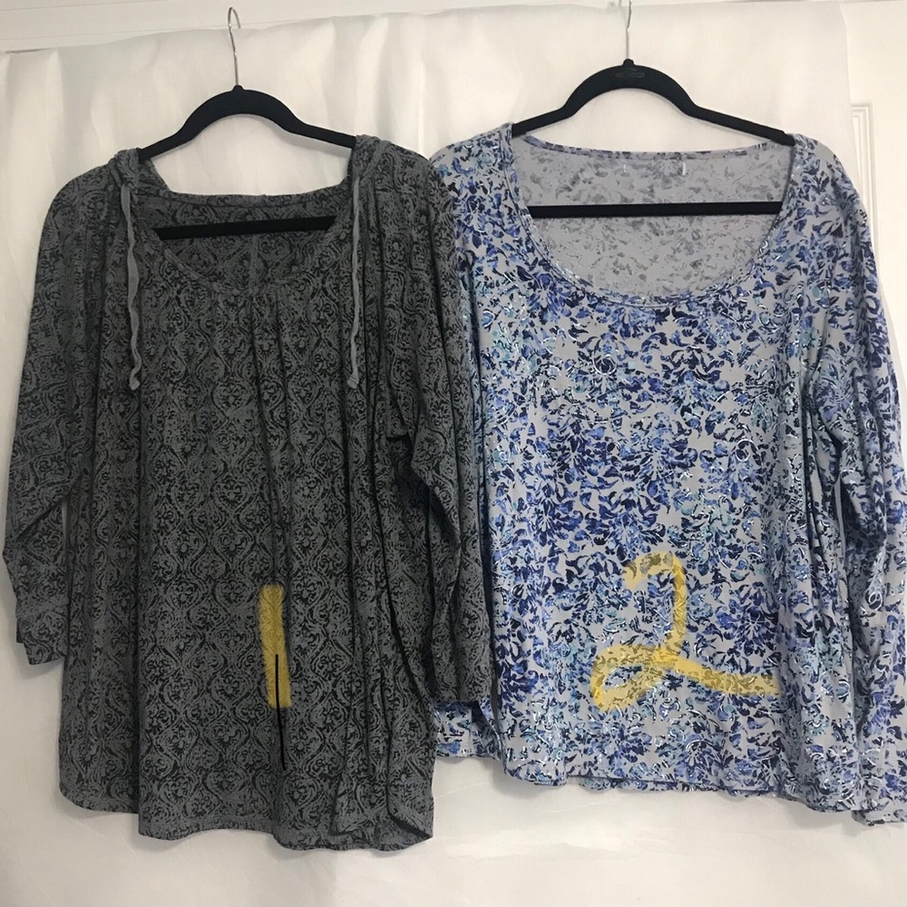2 shirts for sale.  size 1X